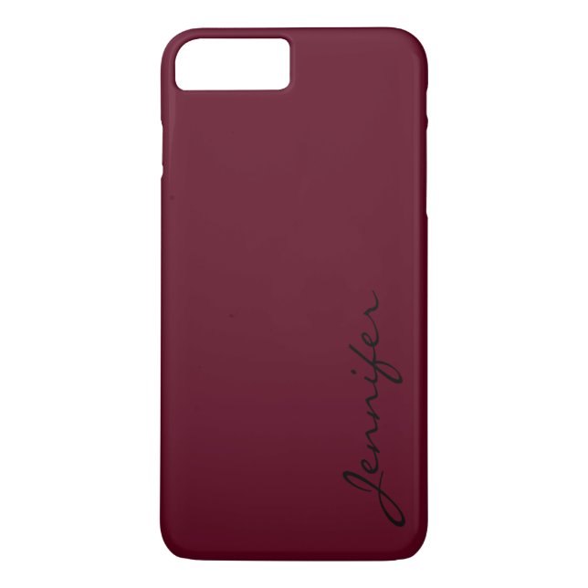 Capa Para iPhone, Case-Mate Fundo de cor da escarpa escura (Verso)