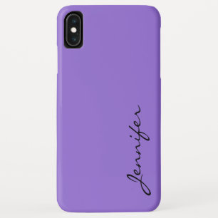 Capa Para iPhone Da Case-Mate Fundo de cor roxo pastel escuro