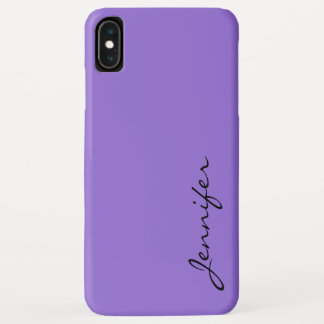Capa Para iPhone Da Case-Mate Fundo de cor roxo pastel escuro