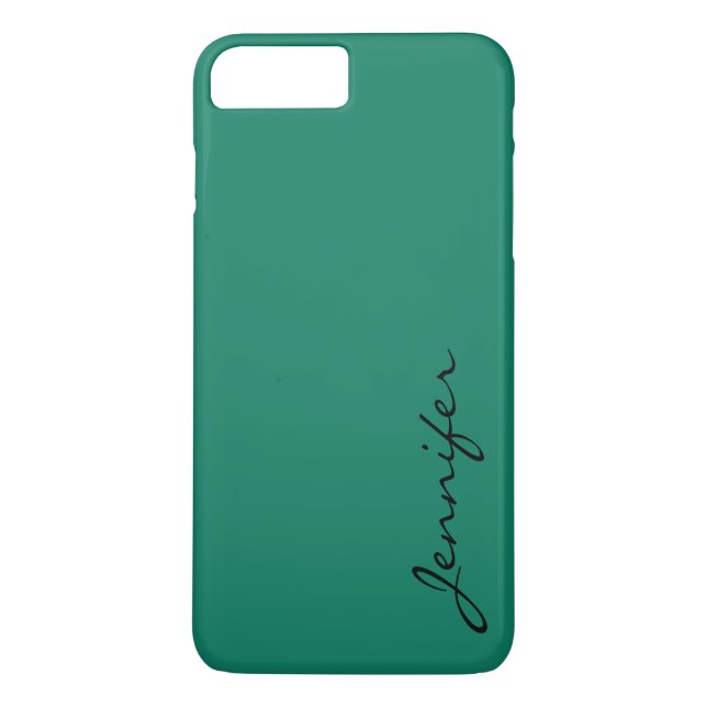 Capa Para iPhone, Case-Mate Fundo de cor verde-azul-turquesa (Verso)