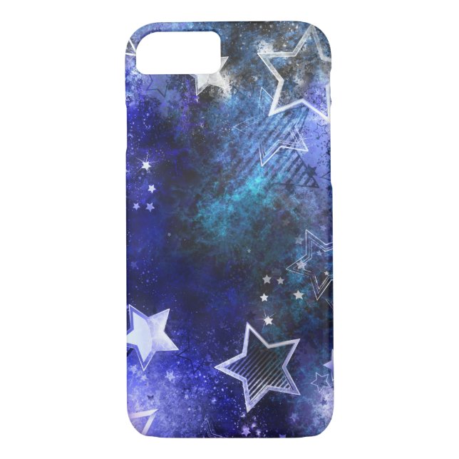 Capa Para iPhone, Case-Mate Fundo de Espaço com Estrelas (Verso)