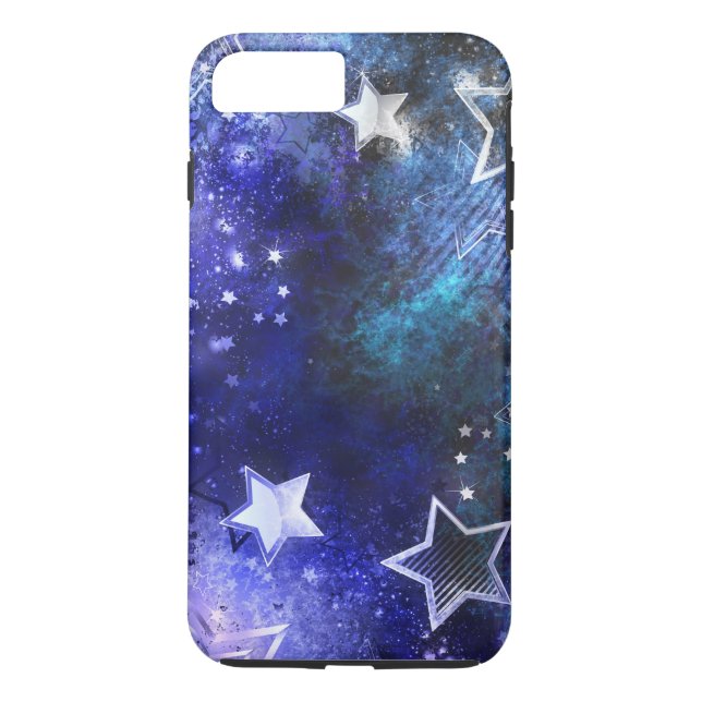 Capa Para iPhone, Case-Mate Fundo de Espaço com Estrelas (Verso)