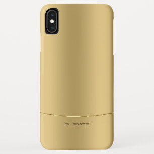 Capa Para iPhone Da Case-Mate Fundo de ouro metálico mínimo