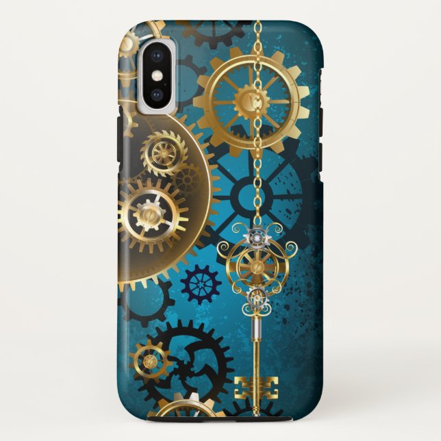 Capa Para iPhone, Case-Mate Fundo de taruga com guelras (Verso)