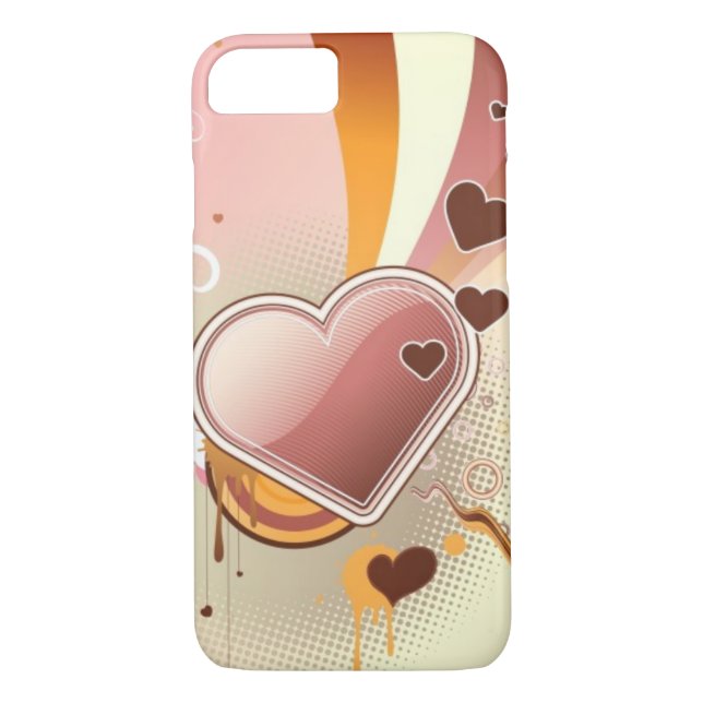 Capa Para iPhone, Case-Mate Fundo denominado do design (Verso)