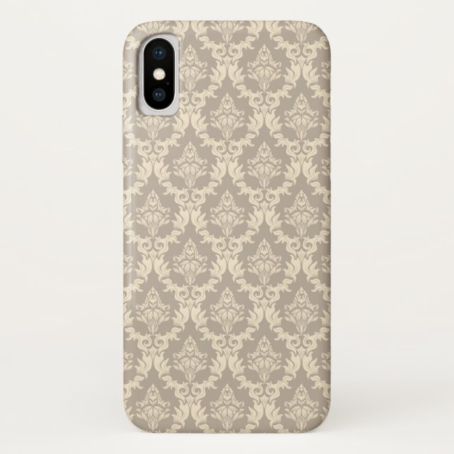 Capa Para iPhone, Case-Mate Fundo do damasco (Verso)