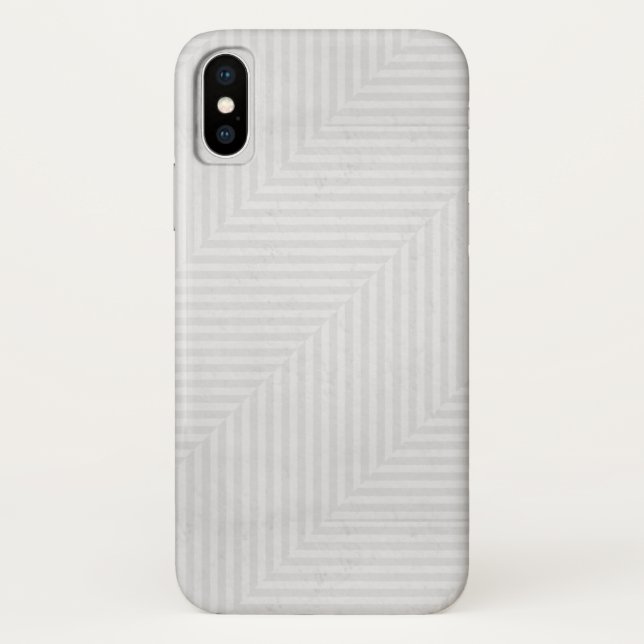 Capa Para iPhone, Case-Mate Fundo do papel do teste padrão listrado (Verso)