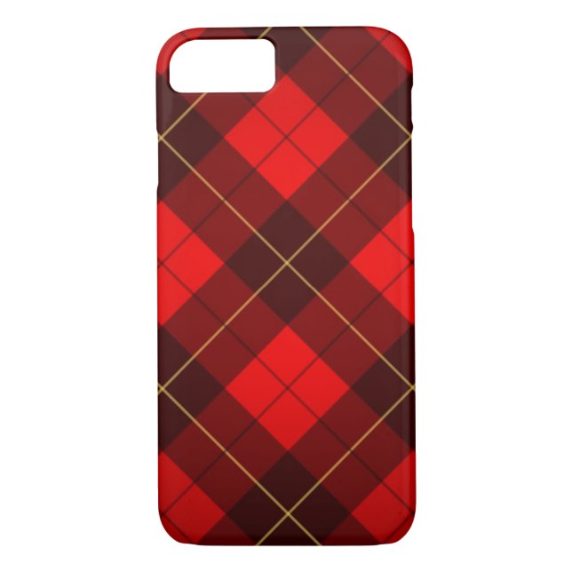 Capa Para iPhone, Case-Mate Fundo do tartan de Wallace (Verso)