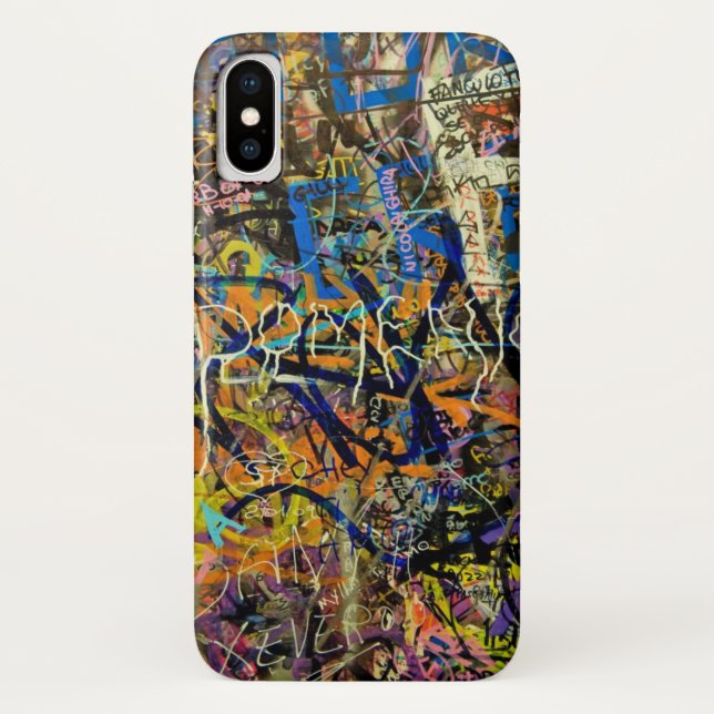 Capa Para iPhone, Case-Mate Fundo dos grafites (Verso)