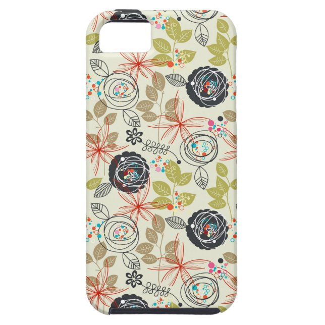 Capa Para iPhone, Case-Mate Fundo floral (Traseira)