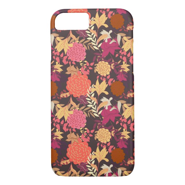Capa Para iPhone, Case-Mate Fundo floral 2 (Verso)