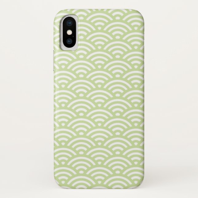 Capa Para iPhone, Case-Mate Fundo oriental da onda (Verso)