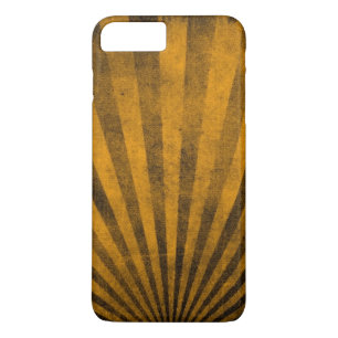 Capa iPhone 8 Plus/7 Plus Fundo retro do teste padrão