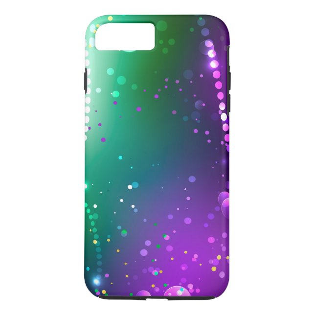 Capa Para iPhone, Case-Mate Fundo Roxo Festivo do Carnaval (Verso)