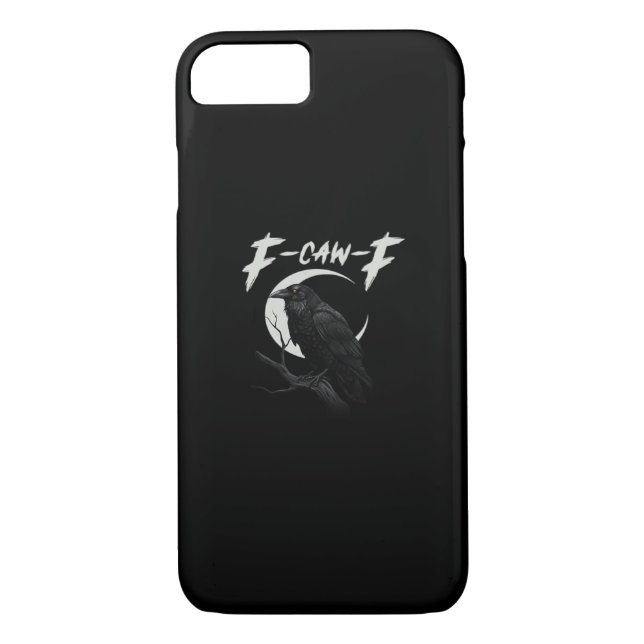 Capa Para iPhone, Case-Mate Funny Crow Essential Creative Casual (Verso)