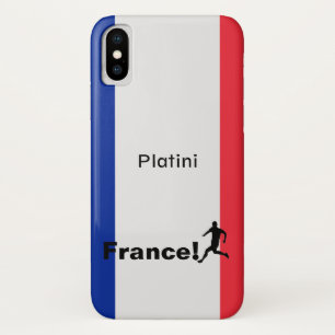 Capa Para iPhone Da Case-Mate Futebol da França, personalizável