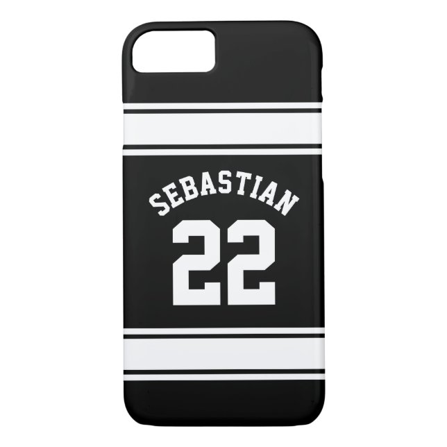 Capa Para iPhone, Case-Mate Futebol Jersey Novelty Nome Personalizado (Verso)