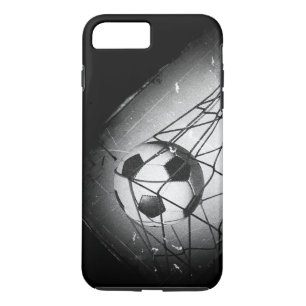 Capa Para iPhone Da Case-Mate Futebol legal do Grunge do vintage no objetivo