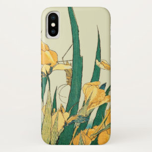 Capa Para iPhone Da Case-Mate Gafanhoto Hokusai e íris Japão