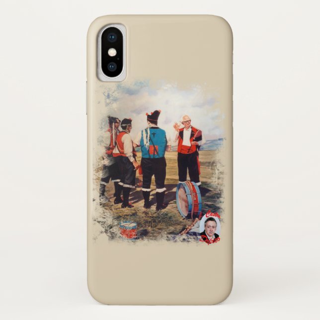 Capa Para iPhone, Case-Mate Gaiteros/Gaiteiros/Pipers (Verso)