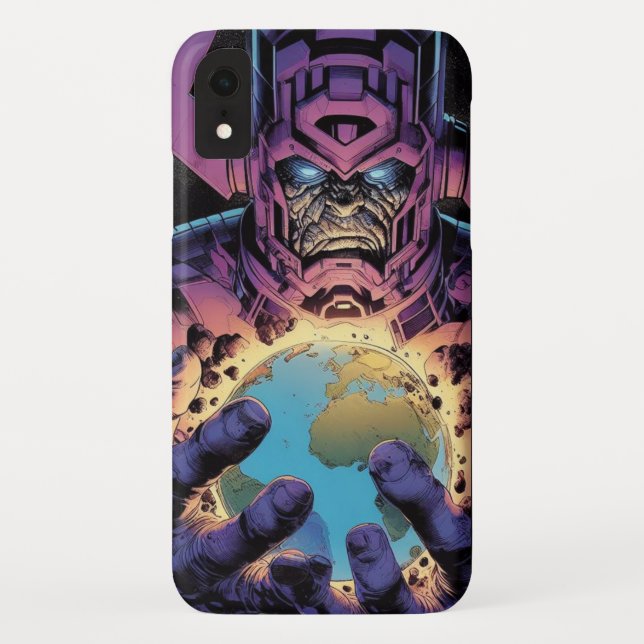 Capa Para iPhone, Case-Mate Galactus, o comedor mundial (Verso)
