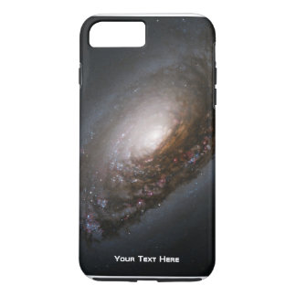 Capa iPhone 8 Plus/7 Plus Galáxia espiral personalizada
