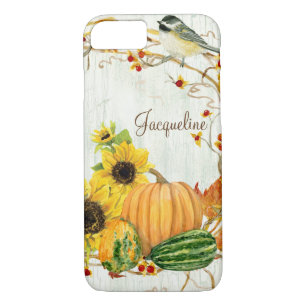 Capa Para iPhone Da Case-Mate Galinha-de-outono Pumpkin-de-girassol