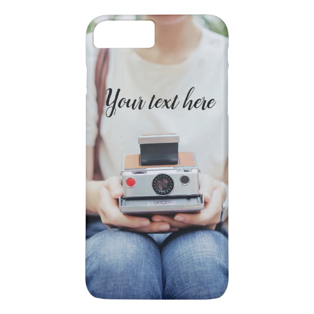 Capa Para iPhone, Case-Mate Garota de Câmera Antiga (Verso)