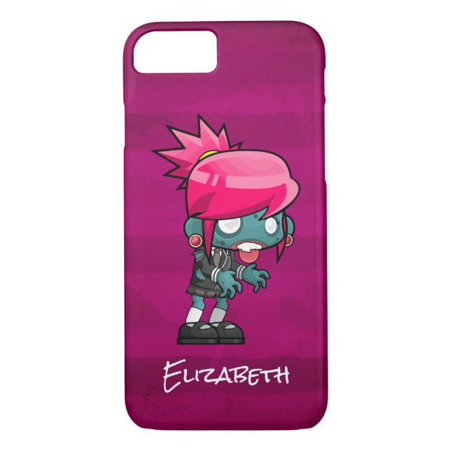 Capa Para iPhone, Case-Mate Garota Zombie do Bolo Bonito Personalizada (Verso)