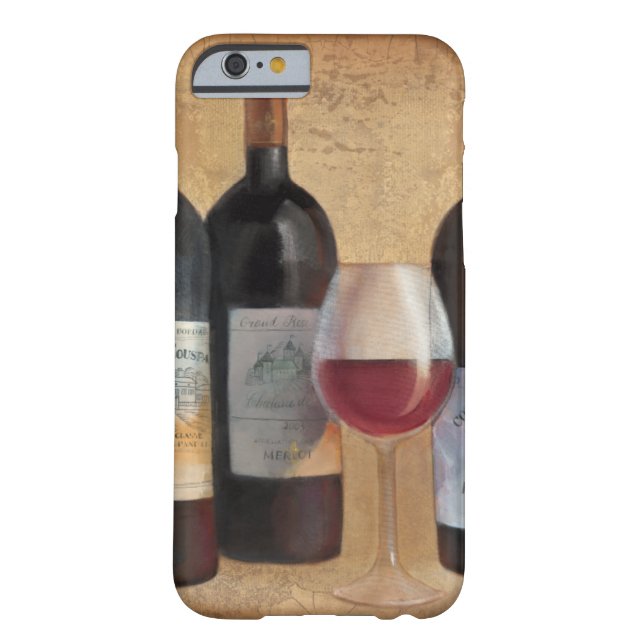 Capa Para iPhone, Case-Mate Garrafas de vinho com vidro (Verso)