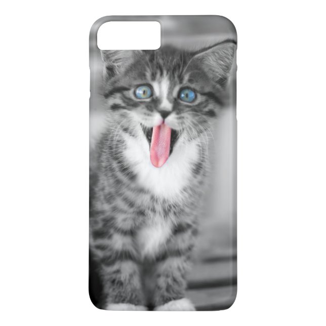 Capa Para iPhone, Case-Mate Gatinho engraçado (Verso)