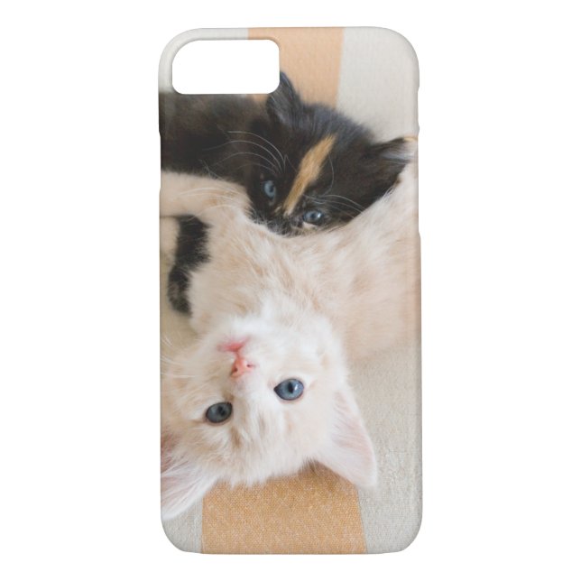 Capa Para iPhone, Case-Mate Gatinhos brancos e pretos (Verso)