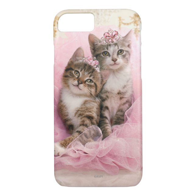Capa Para iPhone, Case-Mate Gatinhos doces nas tiaras e no tutu Sparkly (Verso)