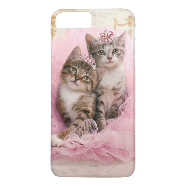 Capa Para iPhone, Case-Mate Gatinhos doces nas tiaras e no tutu Sparkly (Verso)