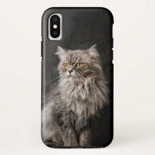 Capa Para iPhone Da Case-Mate Gato Cinza Fofo 