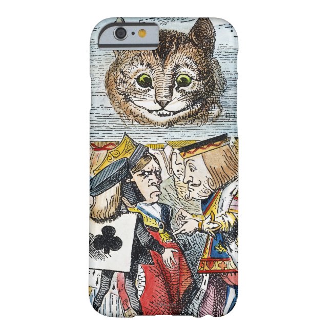 Capa Para iPhone, Case-Mate Gato de Cheshire, 1865 (Verso)