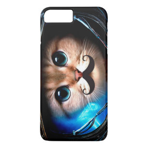 Capa Para iPhone Da Case-Mate Gato do bigode do astronauta