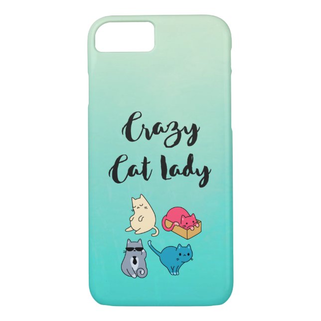 Capa Para iPhone, Case-Mate Gato Louco e 4 Gatos (Verso)