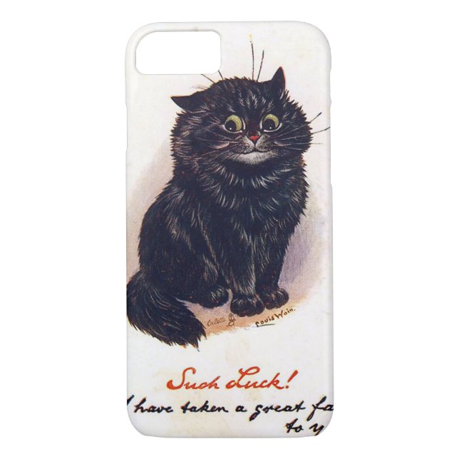 Capa Para iPhone, Case-Mate Gato negro, Louis Wain (Verso)