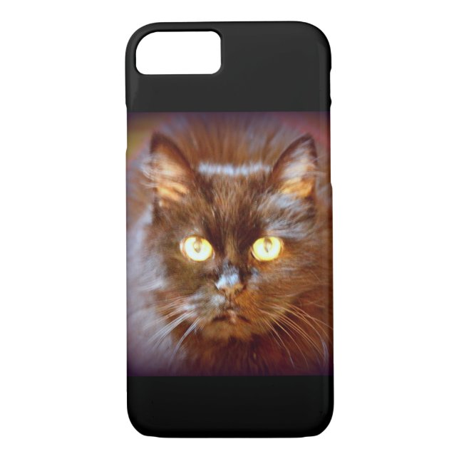 Capa Para iPhone, Case-Mate gato preto (Verso)