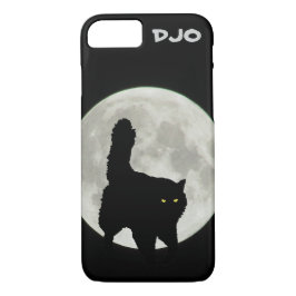 Capa Para iPhone Da Case-Mate Gato Preto De Lua Cheia