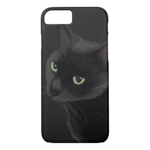 Capa Para iPhone Da Case-Mate Gato preto na obscuridade