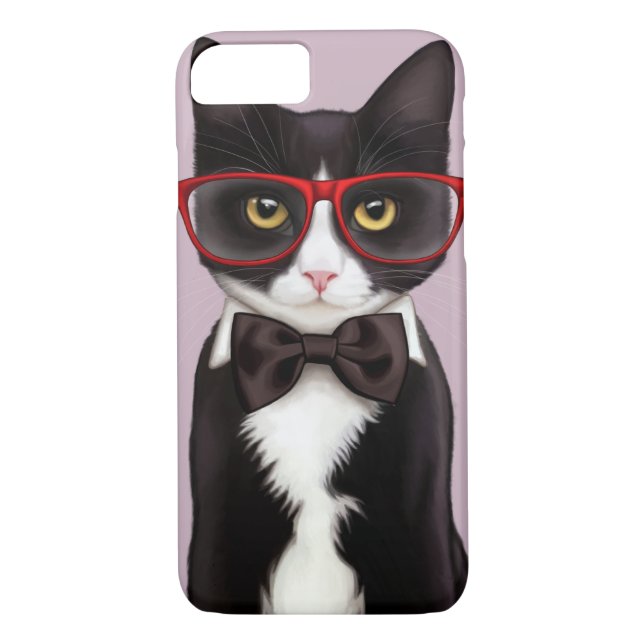Capa Para iPhone, Case-Mate Gato sério (Verso)