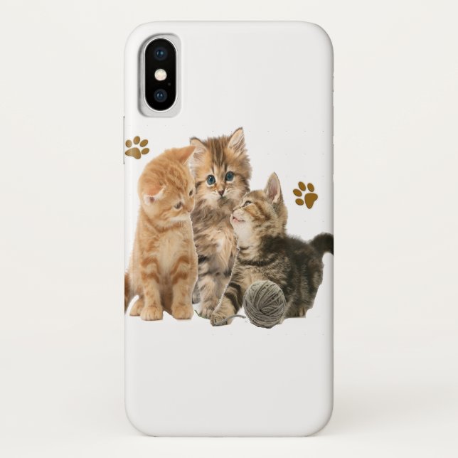 Capa Para iPhone, Case-Mate Gatos (Verso)