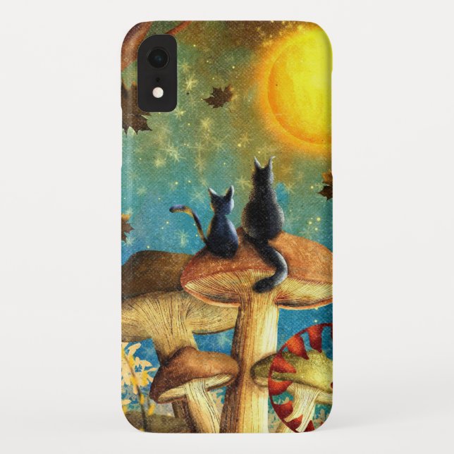 Capa Para iPhone, Case-Mate Gatos De Cogumelo (Verso)