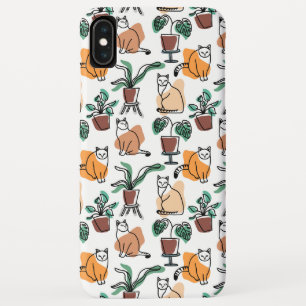 Capa Para iPhone Da Case-Mate Gatos e flores para desenho de linhagens