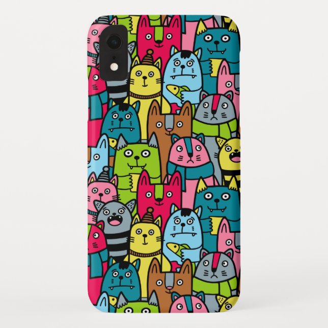 Capa Para iPhone, Case-Mate Gatos e gatinhos (Verso)