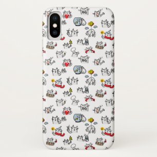 Capa Para iPhone Da Case-Mate Gatos engraçados, leite e magia.