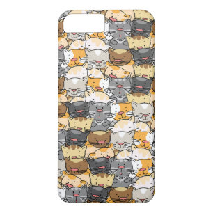 Capa iPhone 8 Plus/7 Plus Gatos Fofos Kitty