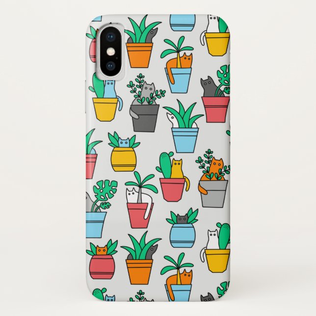 Capa Para iPhone, Case-Mate Gatos nos pântanos (Verso)